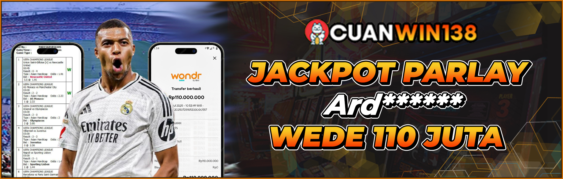 BUKTI WEDE CUANWIN138
