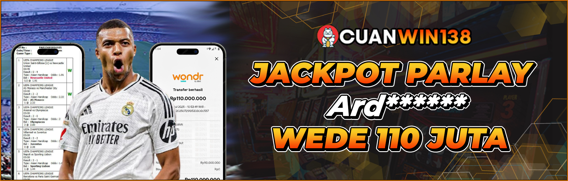 BUKTI WEDE CUANWIN138