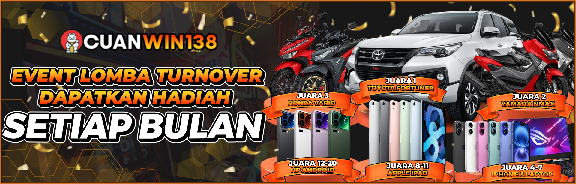 EVENT LOMBA TURNOVER