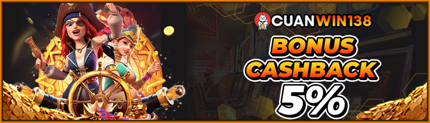BONUS MINGGUAN CASHBACK ALL GAMES 5%