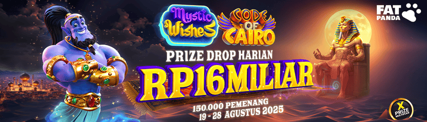 FAT PANDA - Code of Cairo & Mystic Wishes Daily Prize Drops!