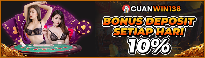 Bonus Deposit Setiap Hari 10%